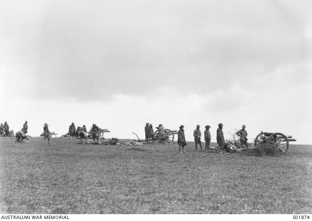 9th Field Artillery Brigade, Australia, France, 1917