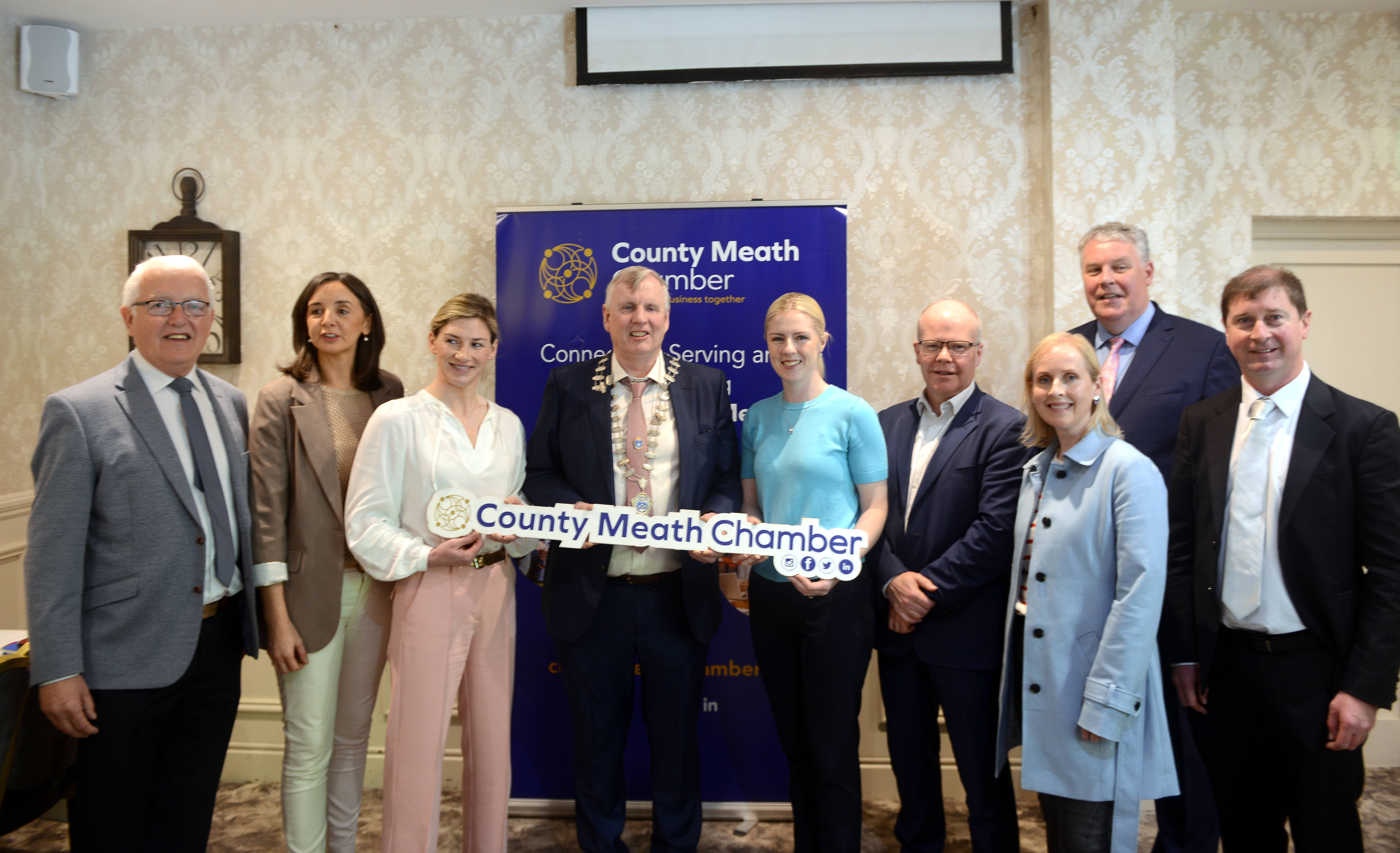 Meath Chamber of Commerce, Navan, Nina Carberry, Lisa Chambers, Peadar Tóibín, Pauline O'Reilly, Daniel Pocock