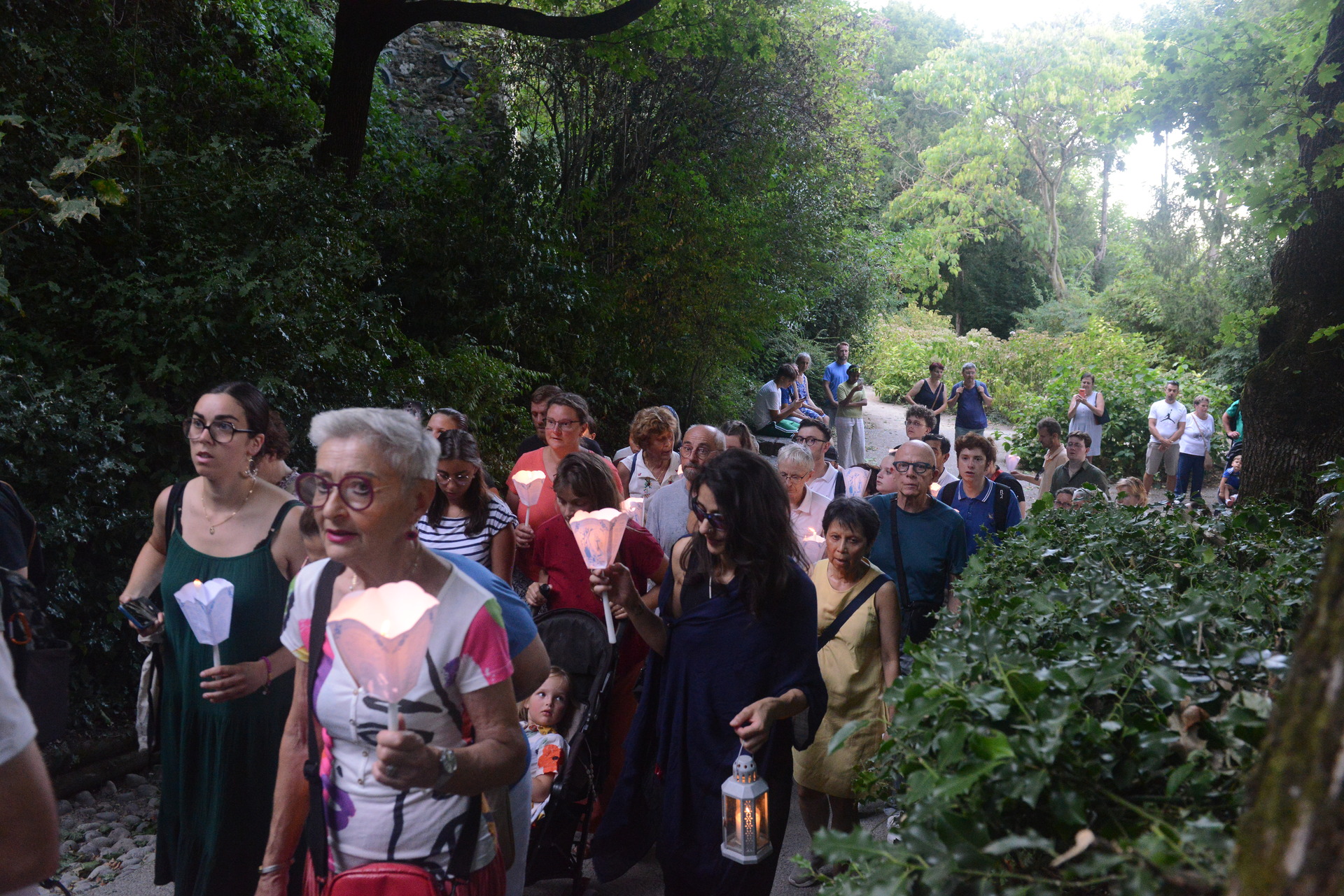 Assumption, Procession, Monseigneur Patrick Le Gal, Fourvière, Lyon, France, 2025