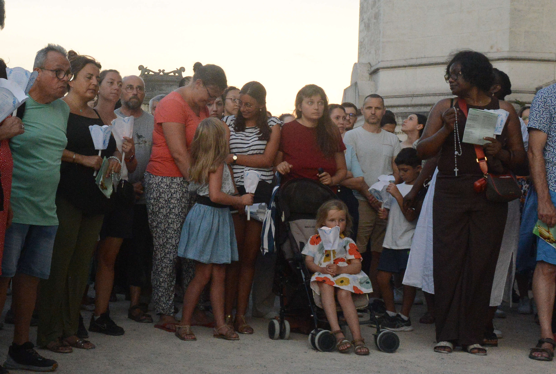 Assumption, Procession, Monseigneur Patrick Le Gal, Fourvière, Lyon, France, 2025