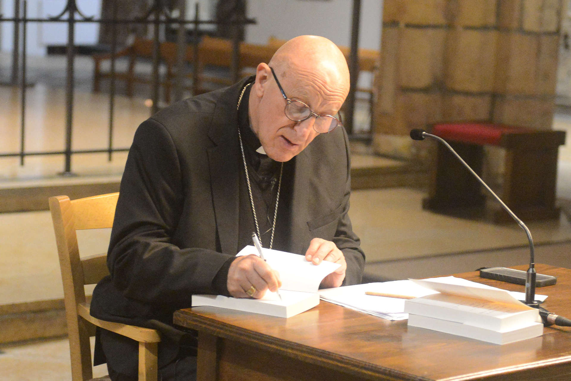 Monseigneur Dominique Rey, Réseau Vie, Basilique Saint-Bonaventure, Lyon