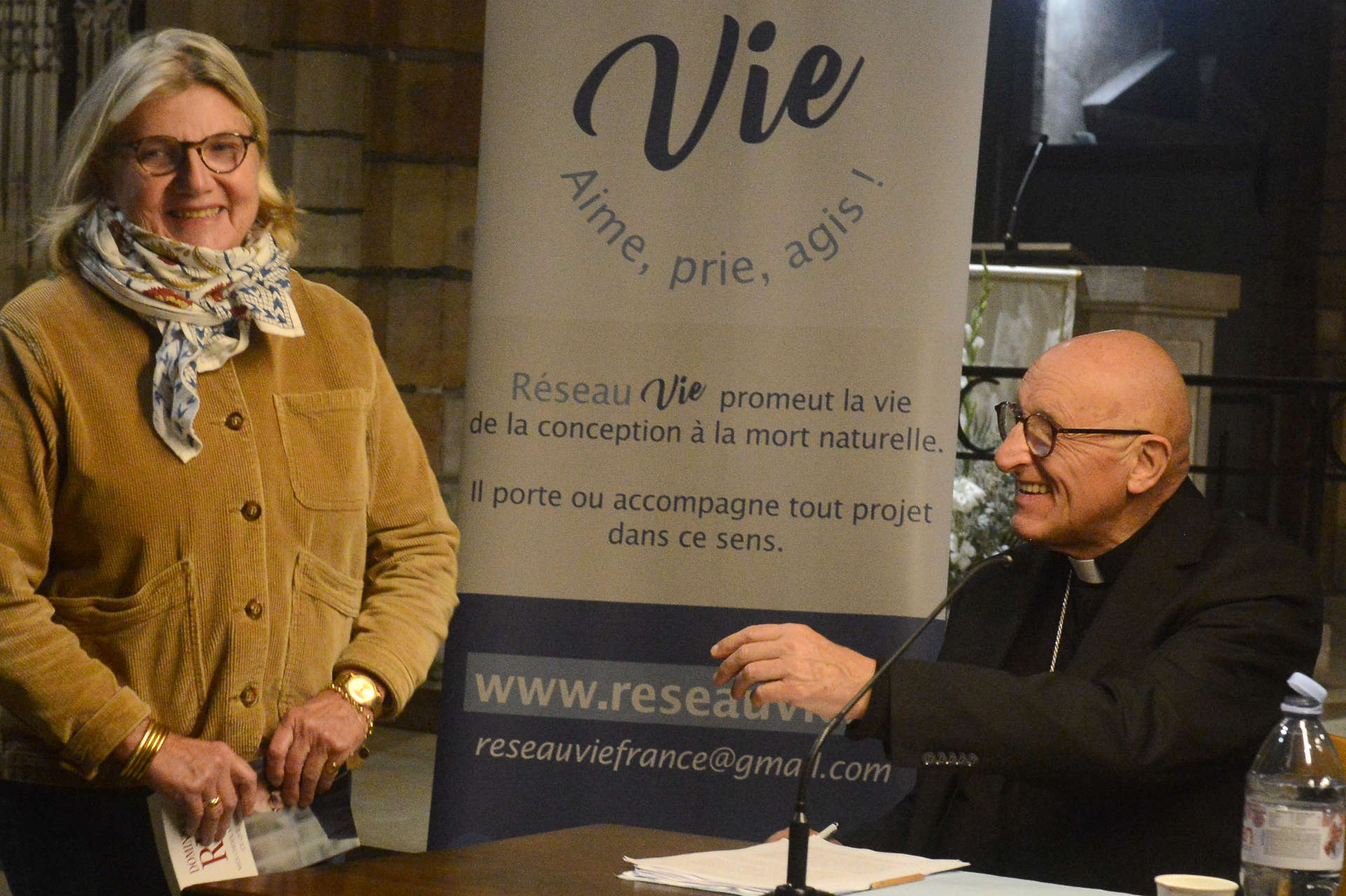 Monseigneur Dominique Rey, Réseau Vie, Basilique Saint-Bonaventure, Lyon
