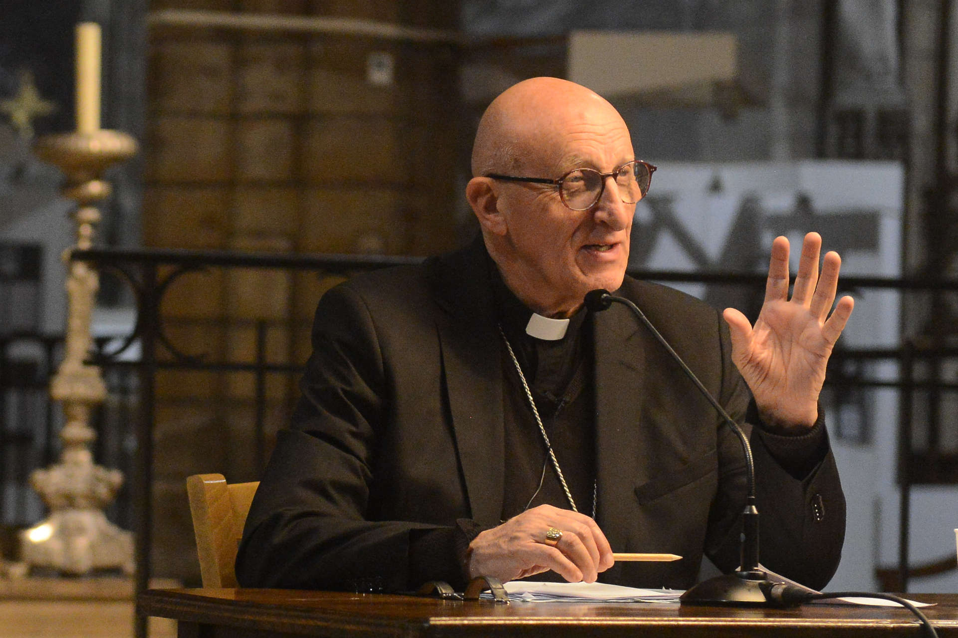 Monseigneur Dominique Rey, Réseau Vie, Basilique Saint-Bonaventure, Lyon