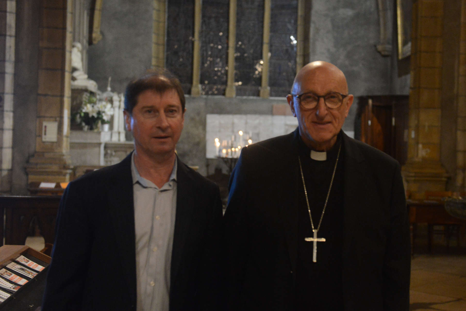 Daniel Pocock, Monseigneur Dominique Rey, Réseau Vie, Basilique Saint-Bonaventure, Lyon
