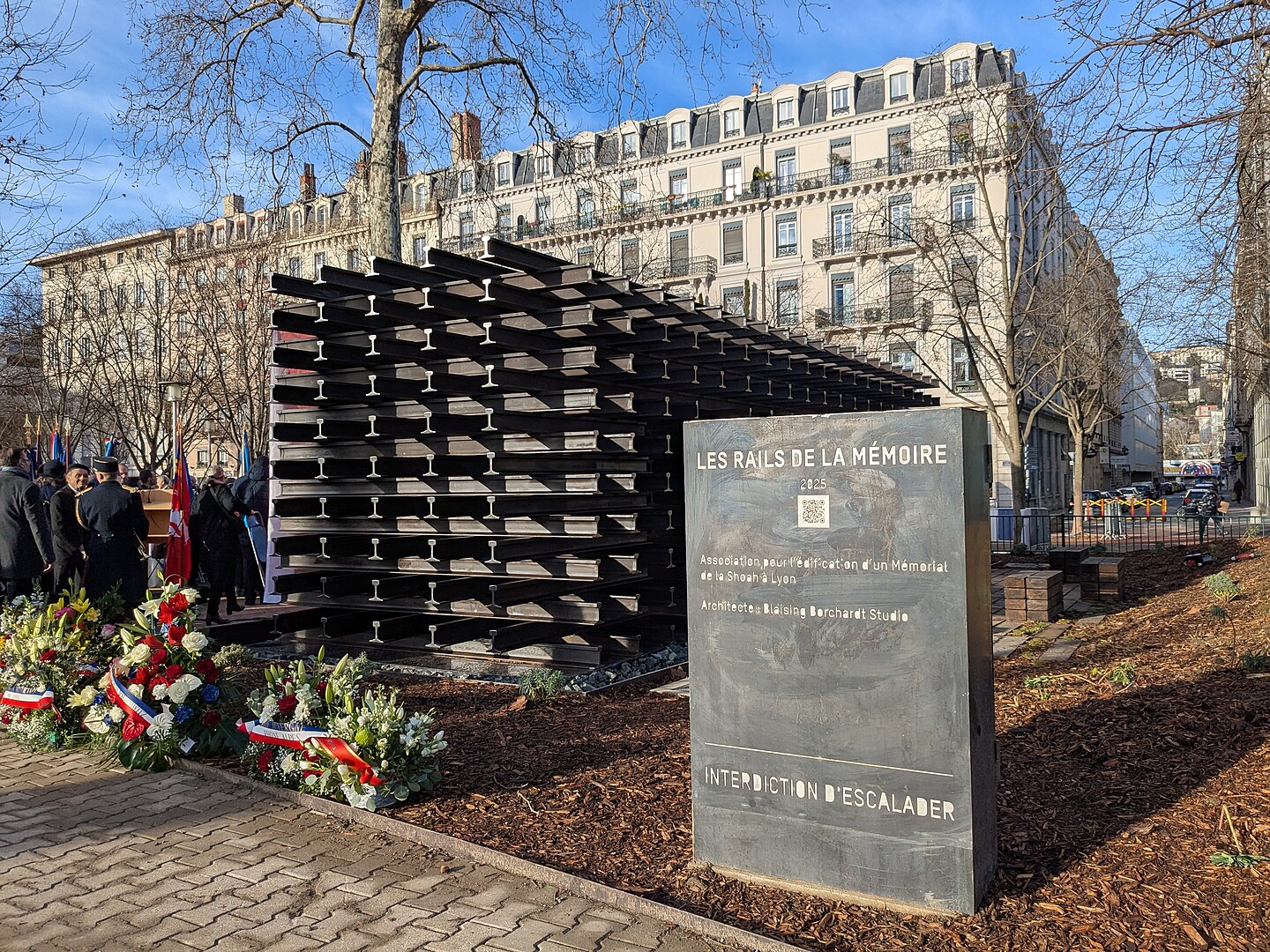 Lyon, Perrache, Holocaust memorial