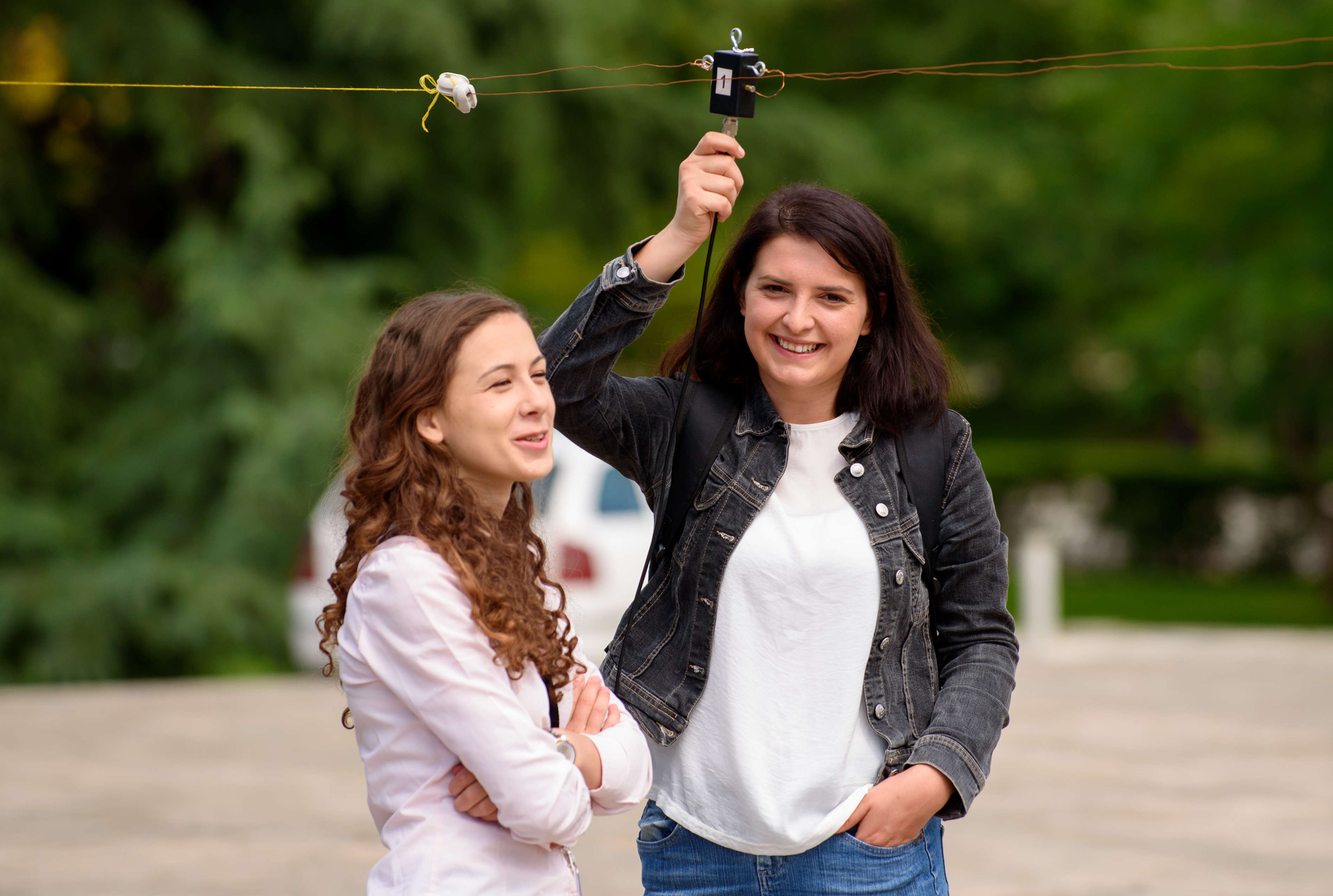 Enkelena Haxhiu (Haxhija), Amire Gerguri, amateur radio, Kosovo