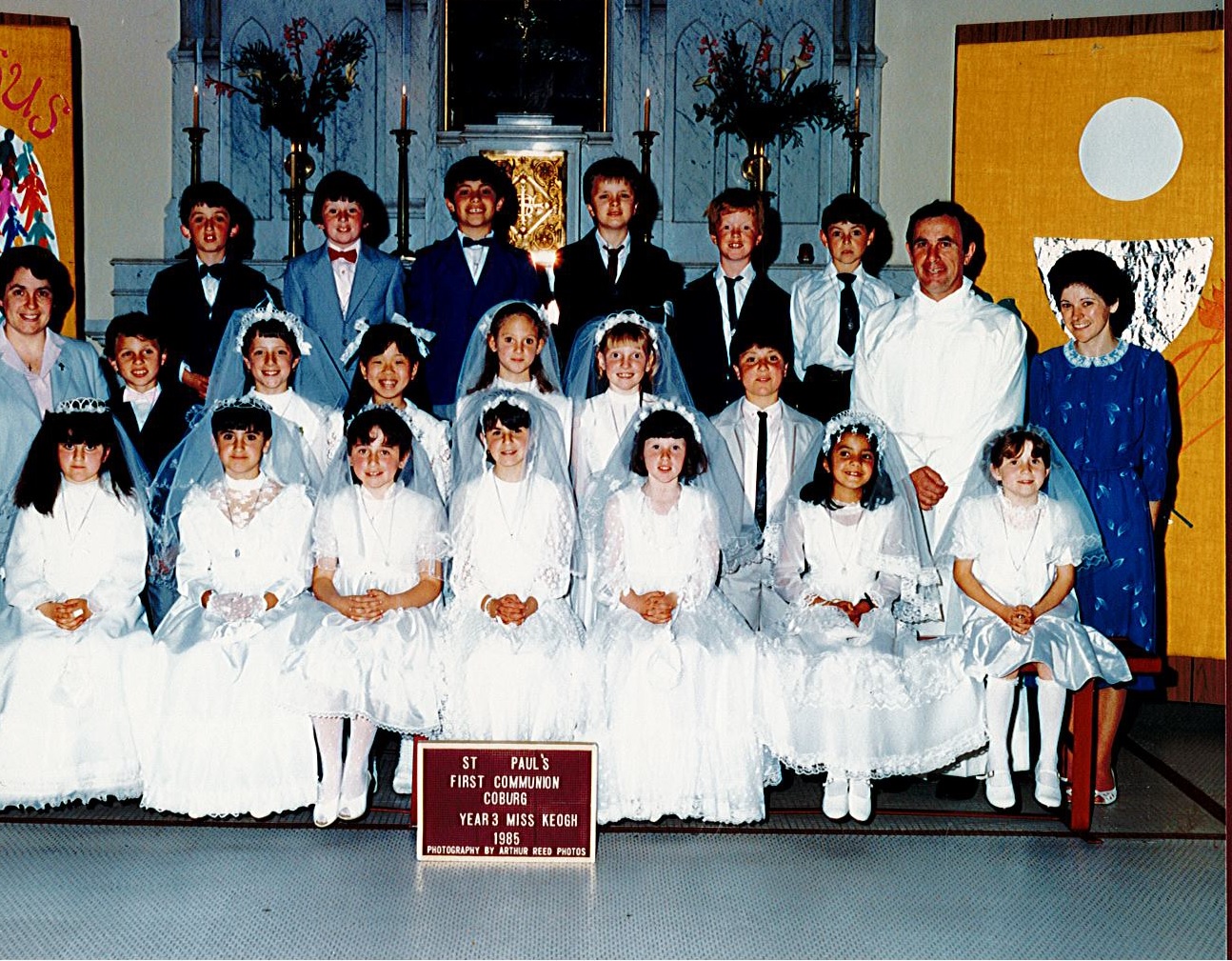 Fr Sean O'Connell, St Paul's, Coburg, Miss Keogh