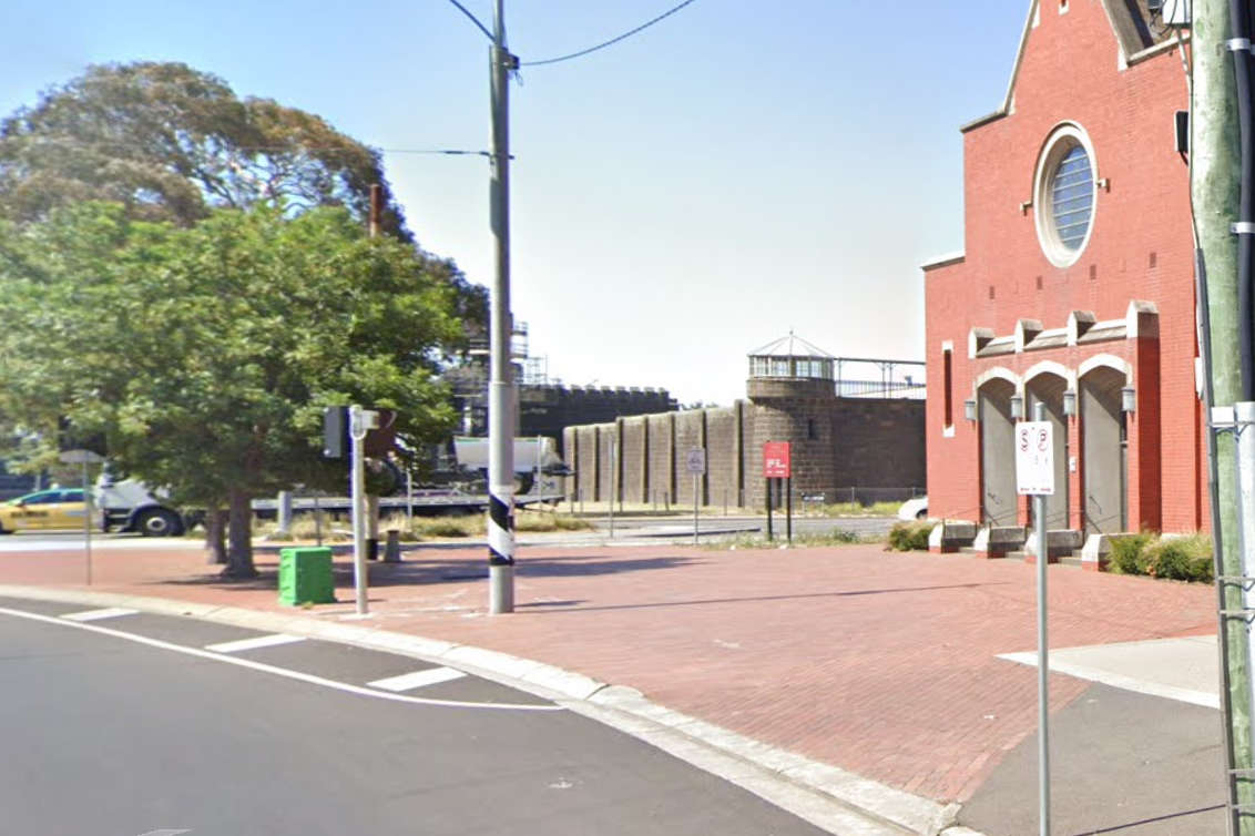 Pentridge Prison guard tower, St Paul's church, Coburg