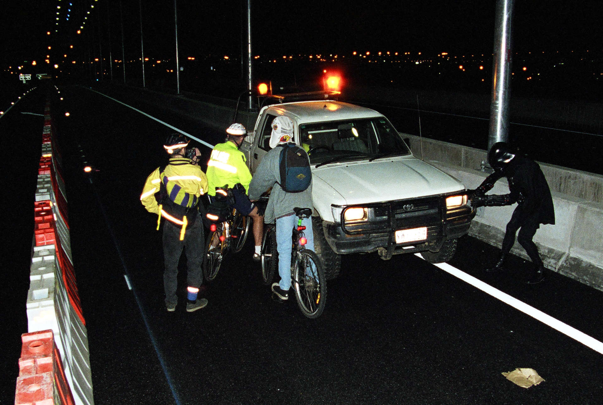 Critical Mass, Melbourne, CityLink