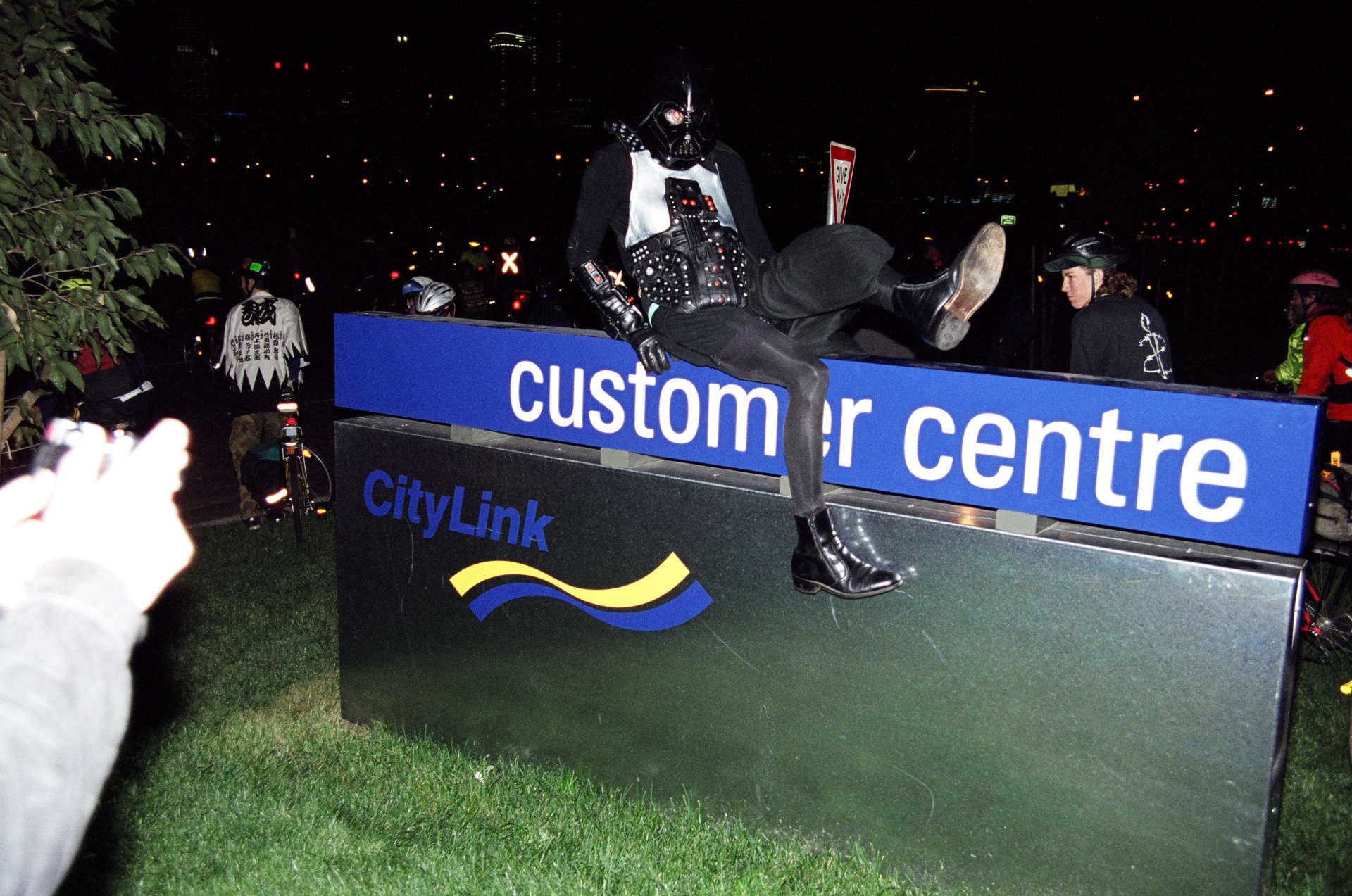 Critical Mass, Melbourne, CityLink