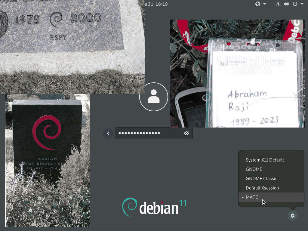 Debian, login, suicide cluster, Joel Espy Klecker, Adrian von Bidder-Senn, Abraham Raji, Frans Pop