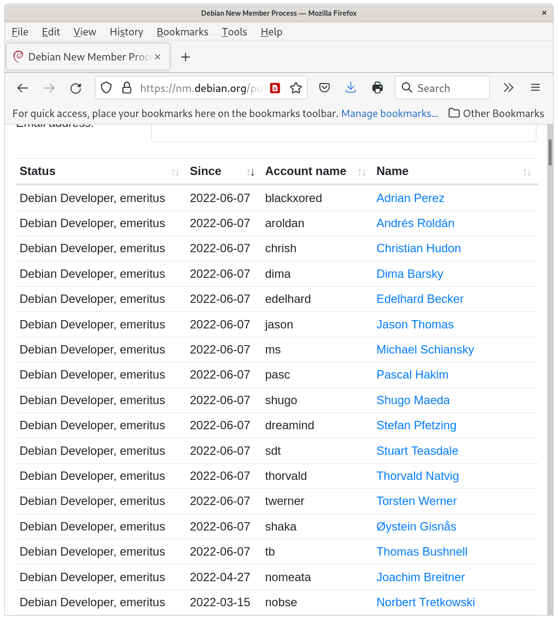 Debian Mass Resignations