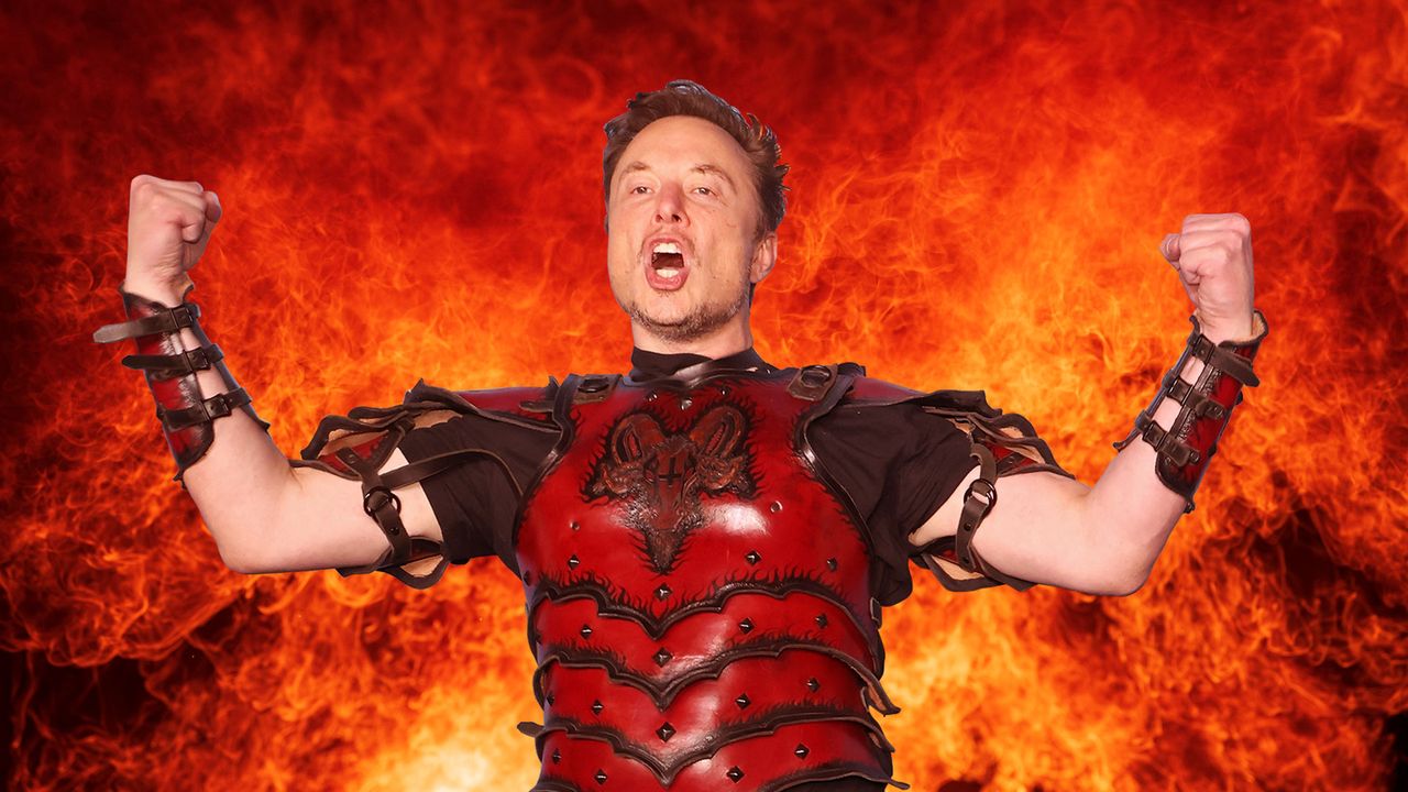 Elon Musk, Satan