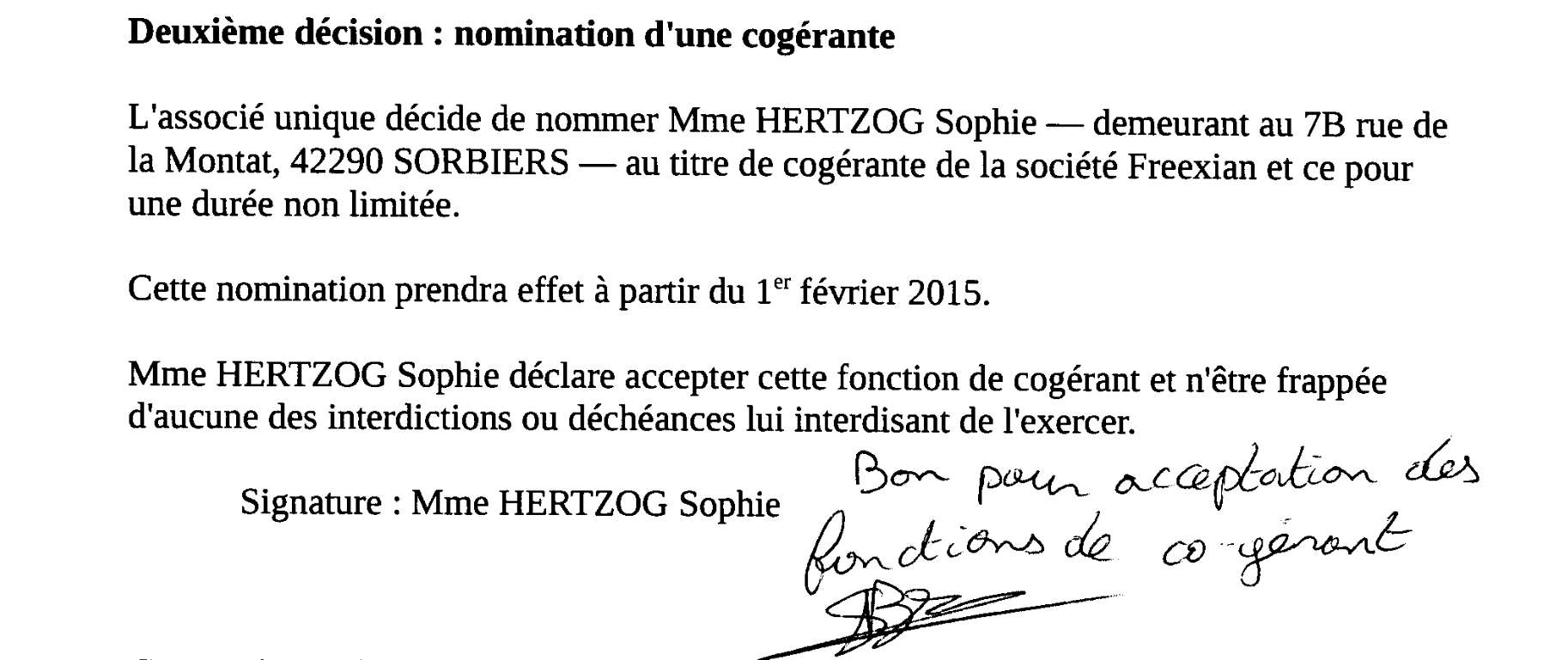 Sophie Brun Hertzog, Debian, Freexian, Director