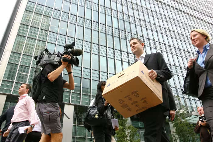 Lehman Brothers, London, September 2008, crisis