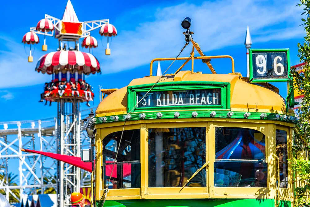 Daniel Pocock, Tramway, Luna Park, St Kilda, Melbourne
