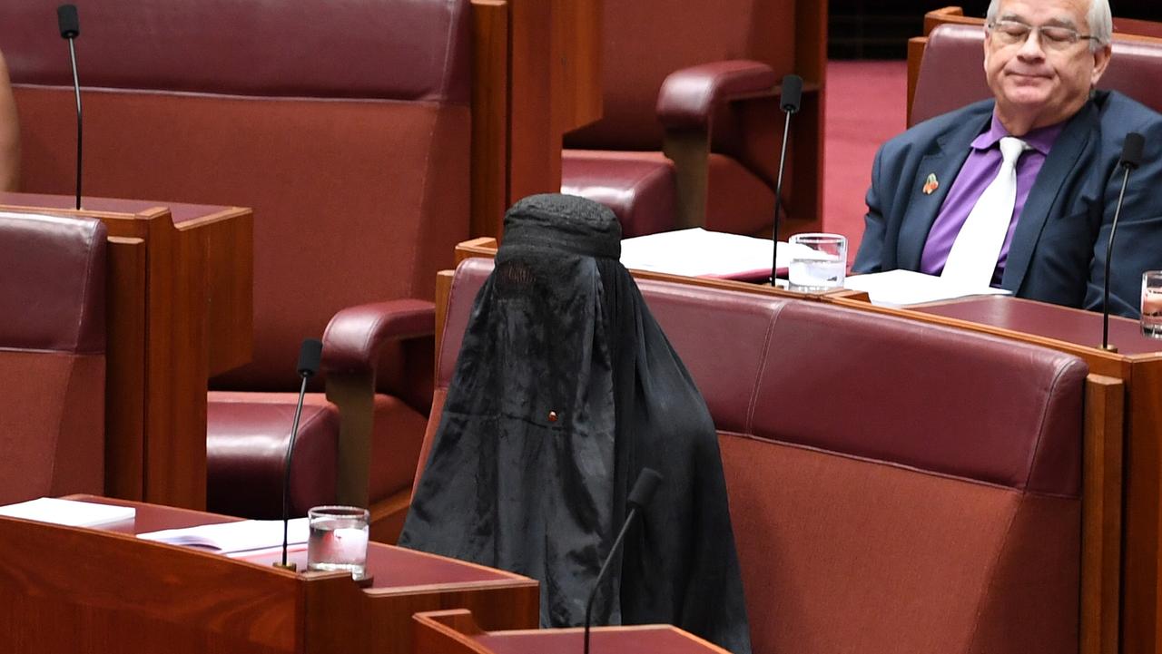 Pauline Hanson, Burka