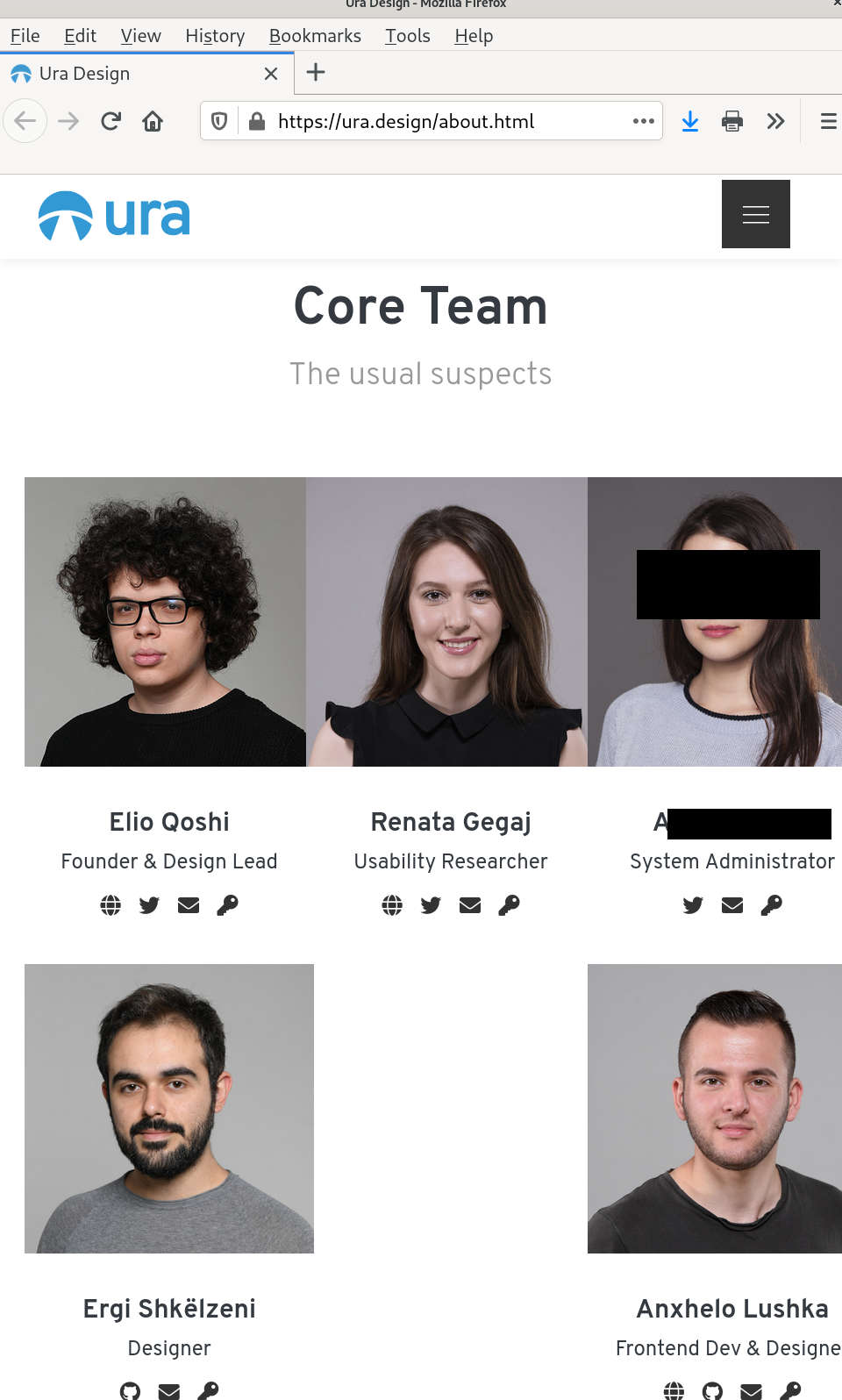 Elio Qoshi, Renata Gegaj, Ergi Shkelzeni, Anxhelo Lushka