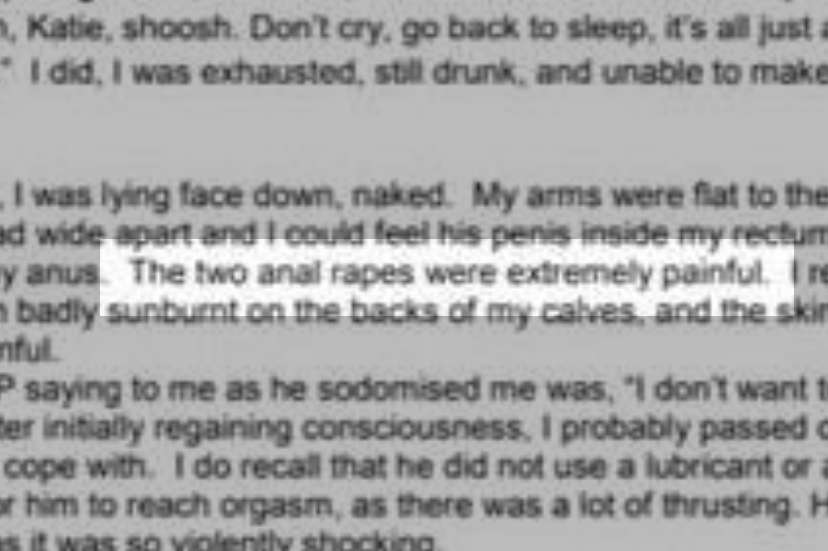 Katharine Thornton, Christian Porter, rape, dossier, accusations