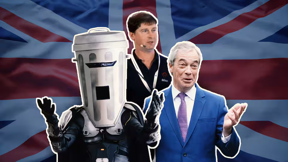 Daniel Pocock, Count Binface, Nigel Farage, Clacton-on-Sea, by-election