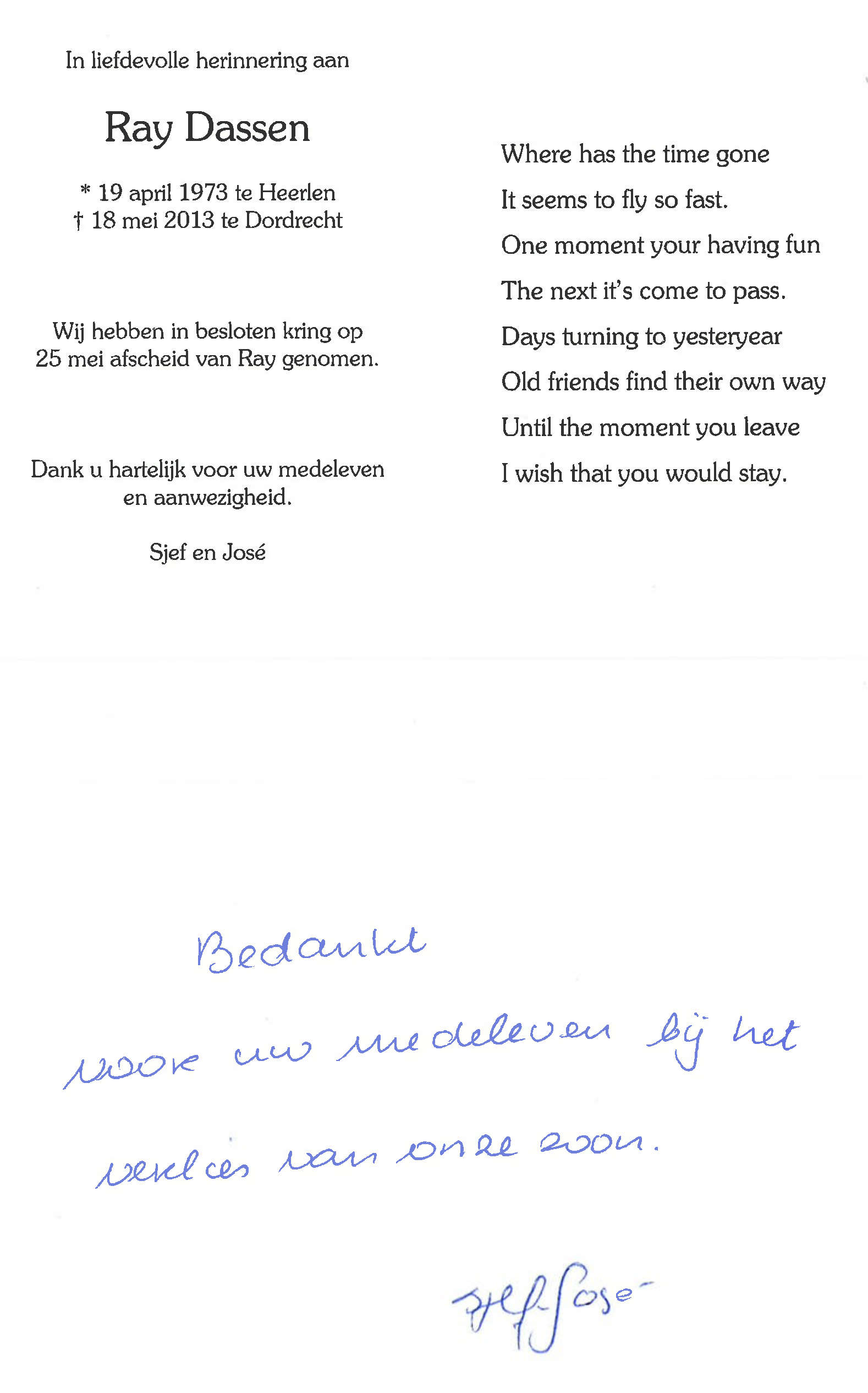 J.H.M. Ray Dassen, Debian, Red Hat, GNOME