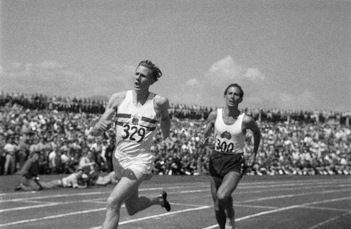 Roger Bannister, John Landy, Vancouver, four-minute mile