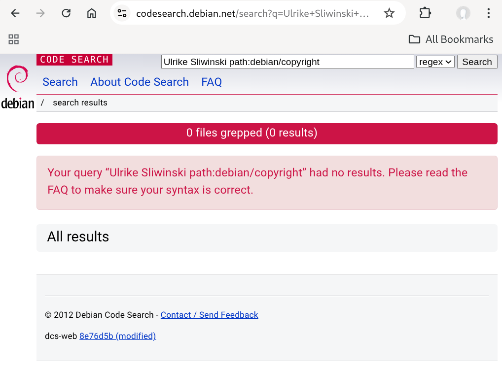 Ulrike Sliwinski, Debian, FSFE, copyright, license, groupie, cyberbully